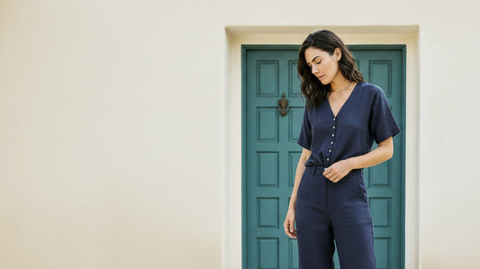 Sierra Top – Premium Linen Fabric | Relaxed Fit Perfect for Dress Pairing