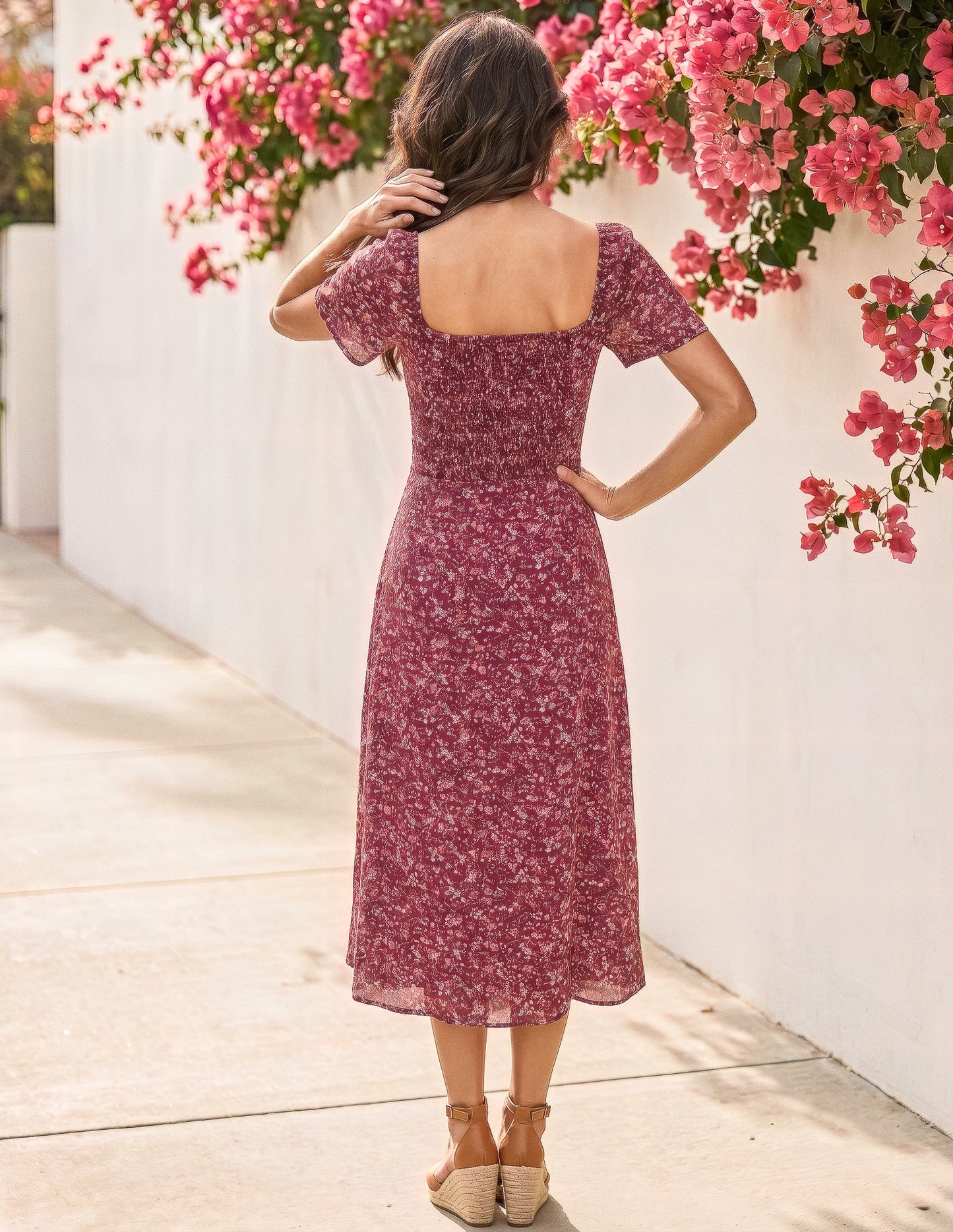 Celeste Midi Dress – Graceful Silhouette | Timeless Women's Fashion Dress