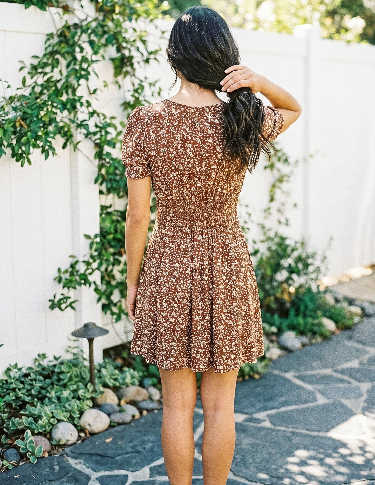 Gabrielle Mini Dress – Lightweight Tencel | Effortless Boho Chic Look
