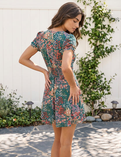 Gabrielle Mini Dress – Eco-Friendly Tencel | Stylish & Sustainable Fashion
