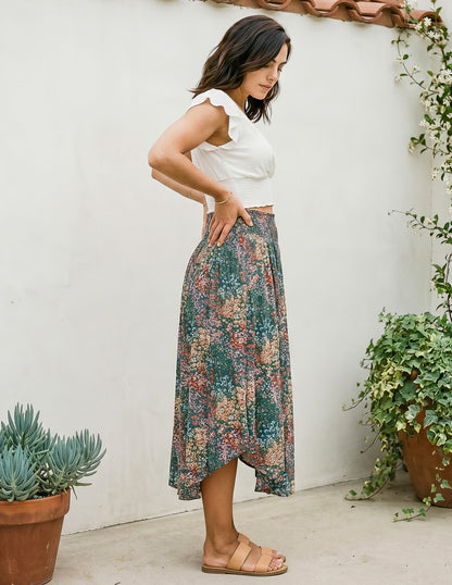 Mia Midi Skirt – Soft Tencel | Elegant Skirt to Pair with Any Dress Top